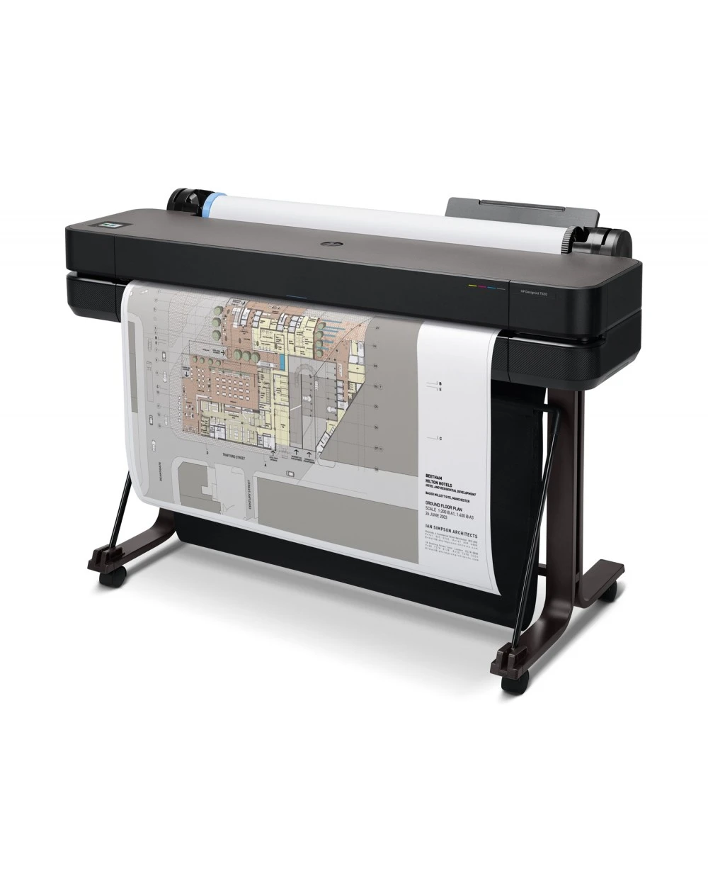 L'imprimante HP DesignJet T630 36 pouces (5HB11A) est une solution d'impression grand format idéale pour les professionnels du design et de l'architecture. Offrant une qualité d'impression exceptionnelle jusqu'à 36 pouces, elle combine simplicité, fiabilité et des performances rapides pour des projets de grande envergure.